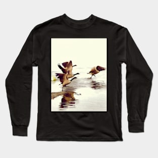 The Take Off - Wild Geese Long Sleeve T-Shirt